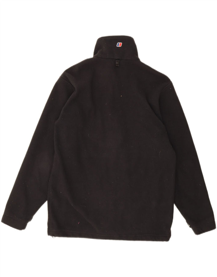 Giacca in pile foderata da uomo Berghaus UK 38 poliestere nero medio