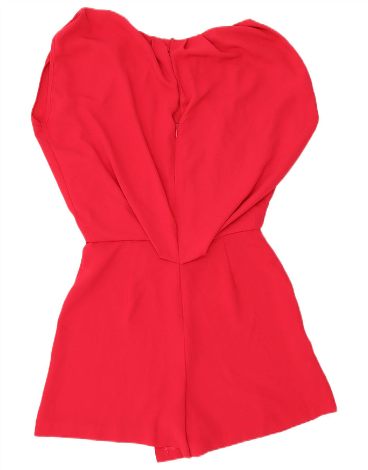 Tutina corta da donna Zara UK 10 Small rosa poliestere