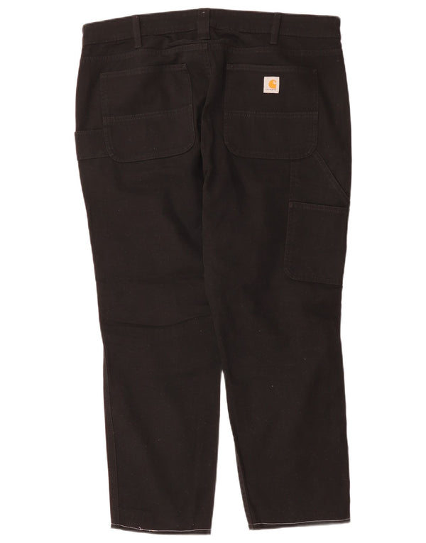 Pantaloni corti cargo da donna slim fit Carhartt US 16 2XL W36 L26 neri