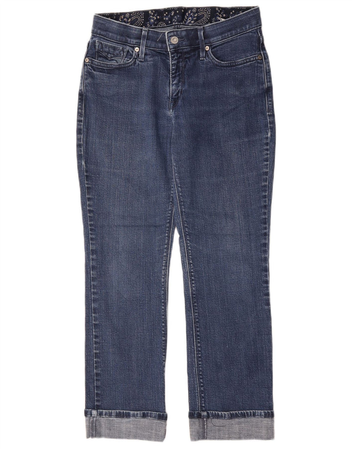 Jeans dritti da donna Levi's US 6 medi W28 L25 cotone blu