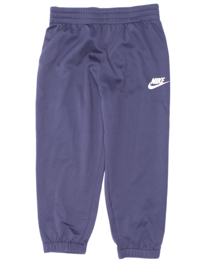 Pantaloni da tuta da ragazzo Nike Joggers 4-5 anni Small Blu Navy Poliestere