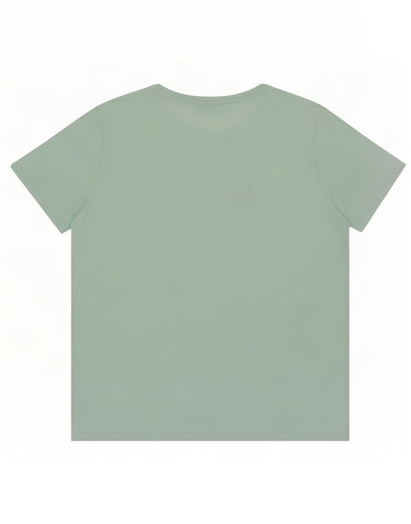 T-shirt grafica da donna Benetton Top UK 16 Large Turchese