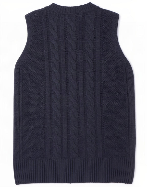 Canotta da donna Marks & Spencer UK 10 piccola in poliestere blu navy
