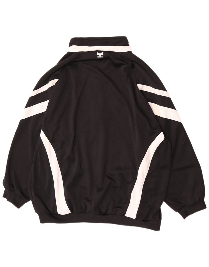 Giacca da tuta oversize da uomo Erima UK 52 Large Black Colourblock