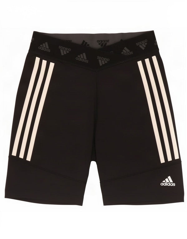Pantaloncini sportivi Adidas Aeroready Graphic da donna UK 8/10 piccoli neri