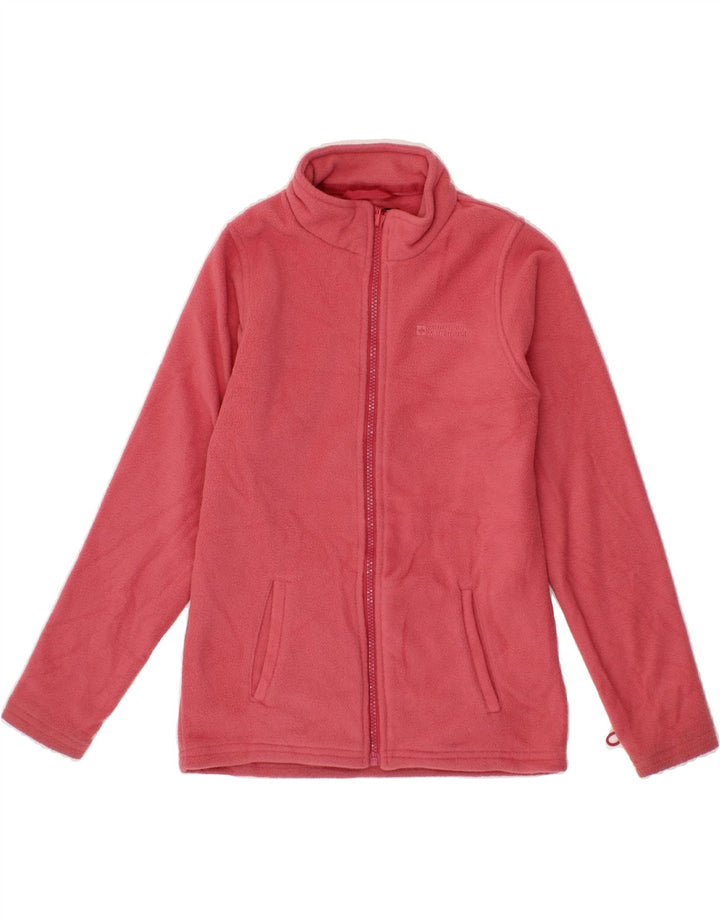 MOUNTAIN WAREHOUSE Girls Fleece Jacket 11-12 Years Pink Polyester Vintage Mountain Warehouse and Second-Hand Mountain Warehouse from Messina Hembry 