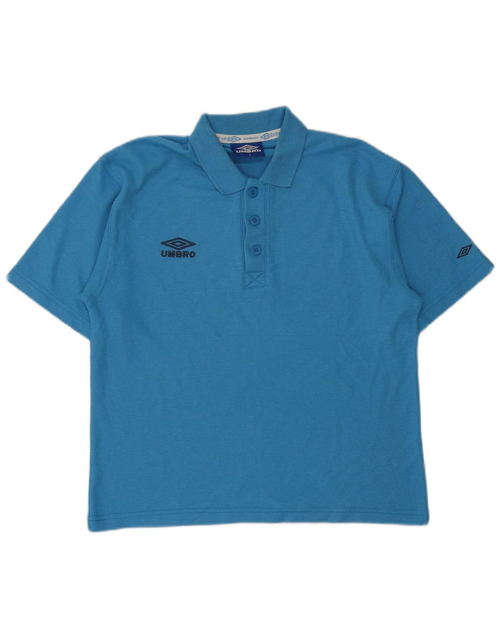 Polo Umbro da uomo piccola blu