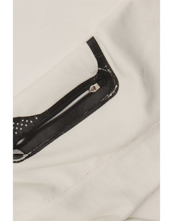 Top da tuta pullover con zip e collo da donna The North Face UK 16 Large Bianco