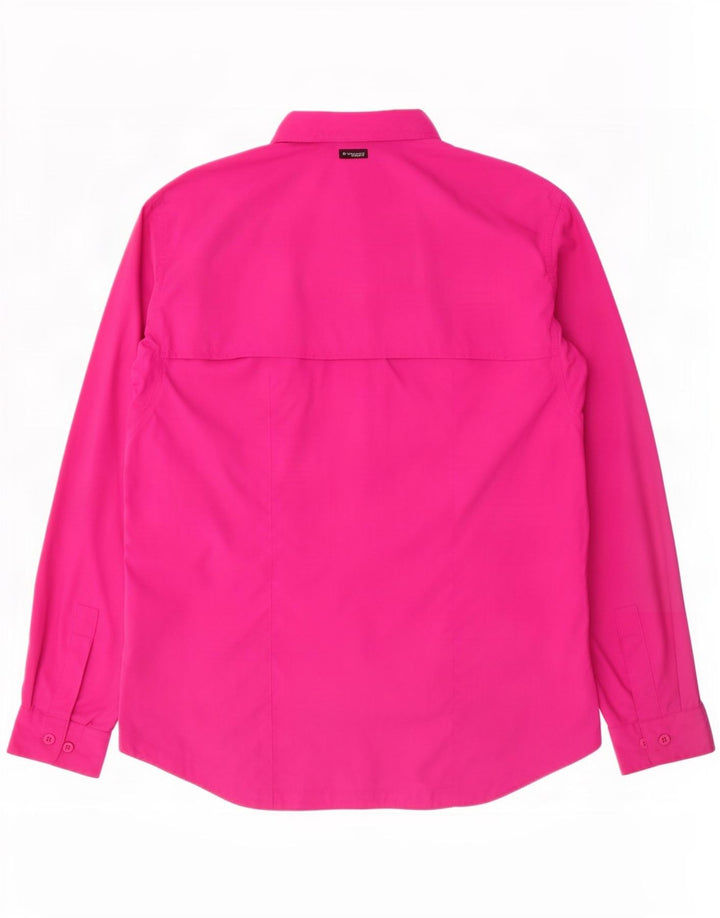 Camicia da donna Columbia UK 16 grande nylon rosa