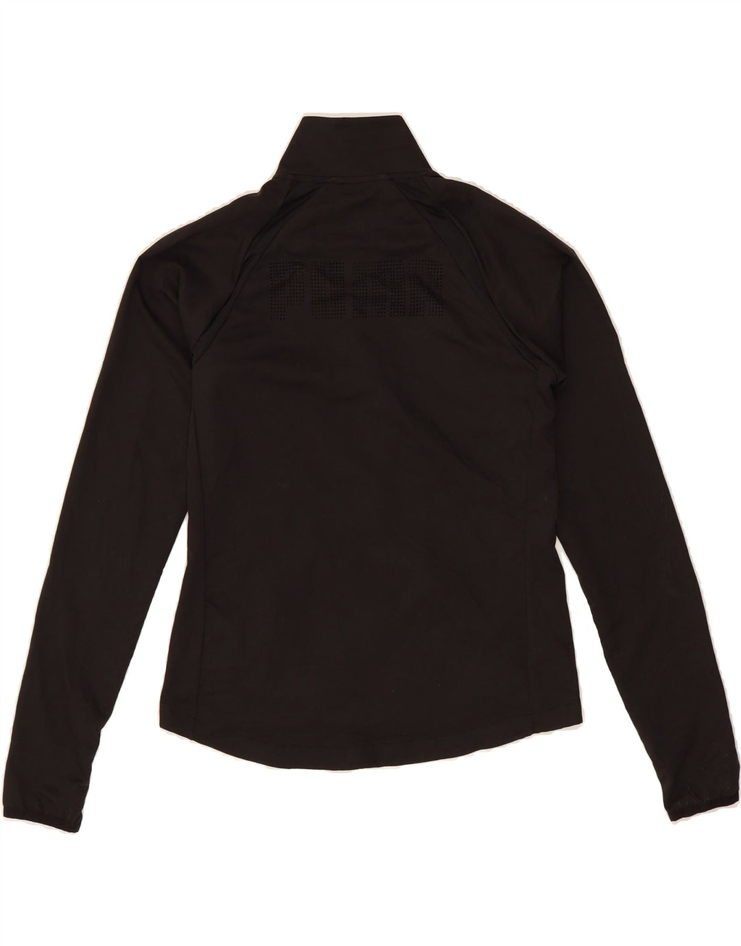 PUMA Womens Tracksuit Top Jacket UK 10 Small Black Polyester Vintage Puma and Second-Hand Puma from Messina Hembry 