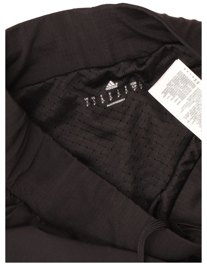 Pantaloncini sportivi Adidas da donna UK 10 piccoli poliestere nero
