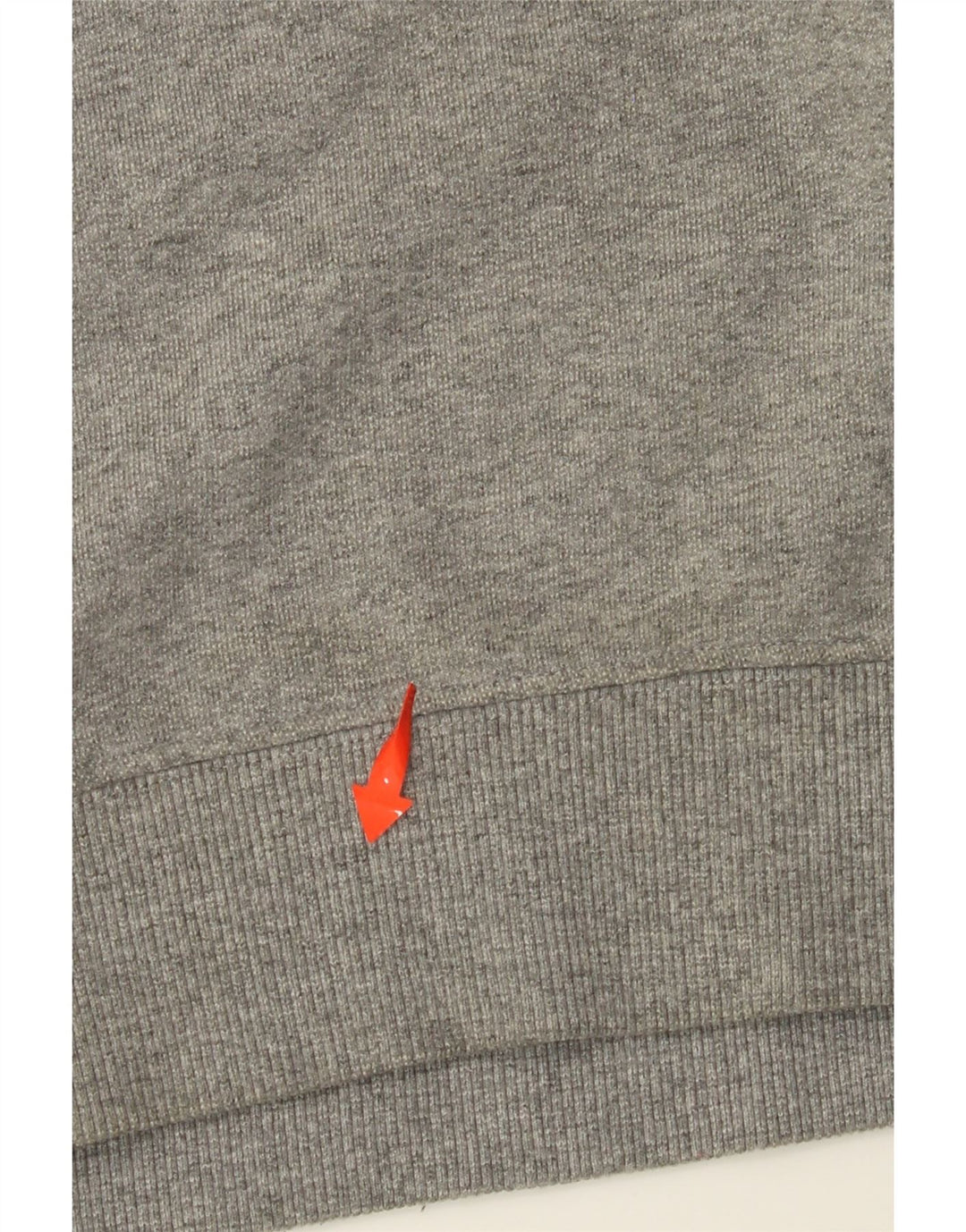 Felpa con grafica da uomo VANS Maglione in cotone grigio medio