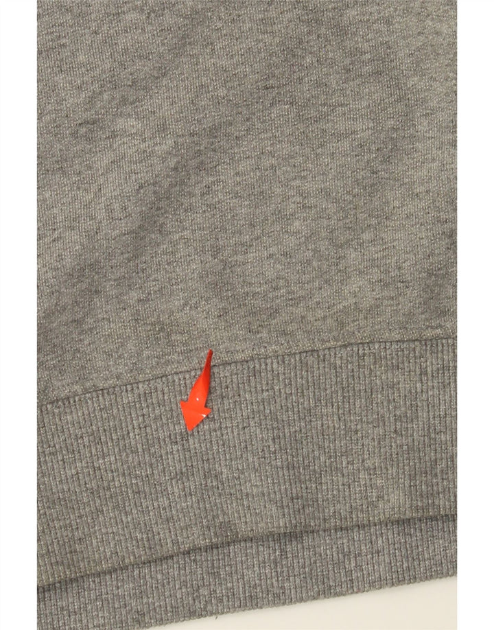 Felpa con grafica da uomo VANS Maglione in cotone grigio medio