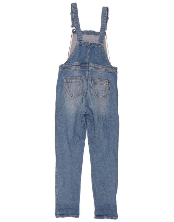 Boden Salopette da donna Slim Jeans UK 10 Small W32 L28 Cotone blu