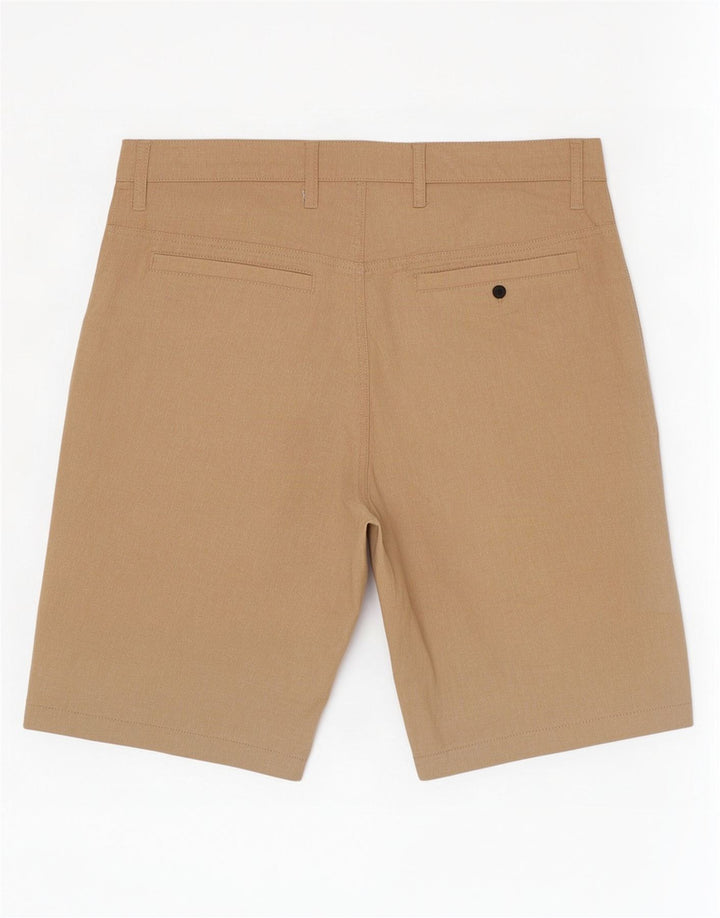 Pantaloncini chino da uomo Hurley W30 poliestere beige medio