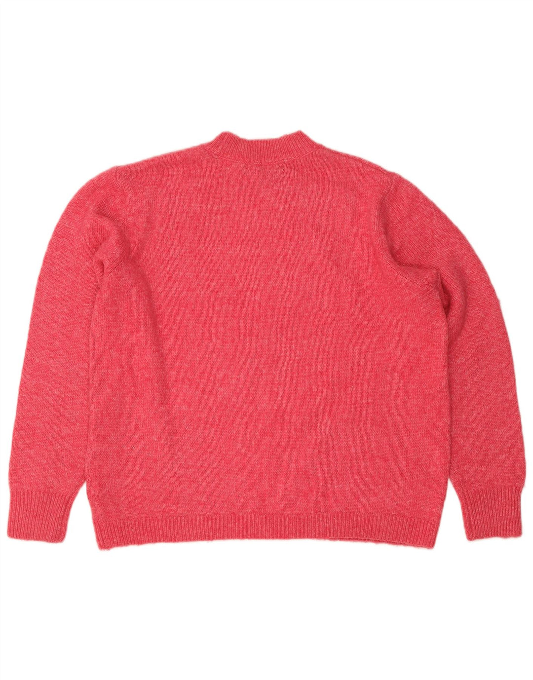 Maglione maglione girocollo da donna Marks & Spencer UK 14 Rosa medio