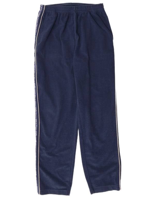 Pantaloni da tuta da allenamento in pile da uomo LOTTO UK 40/42 Medio Blu Navy
