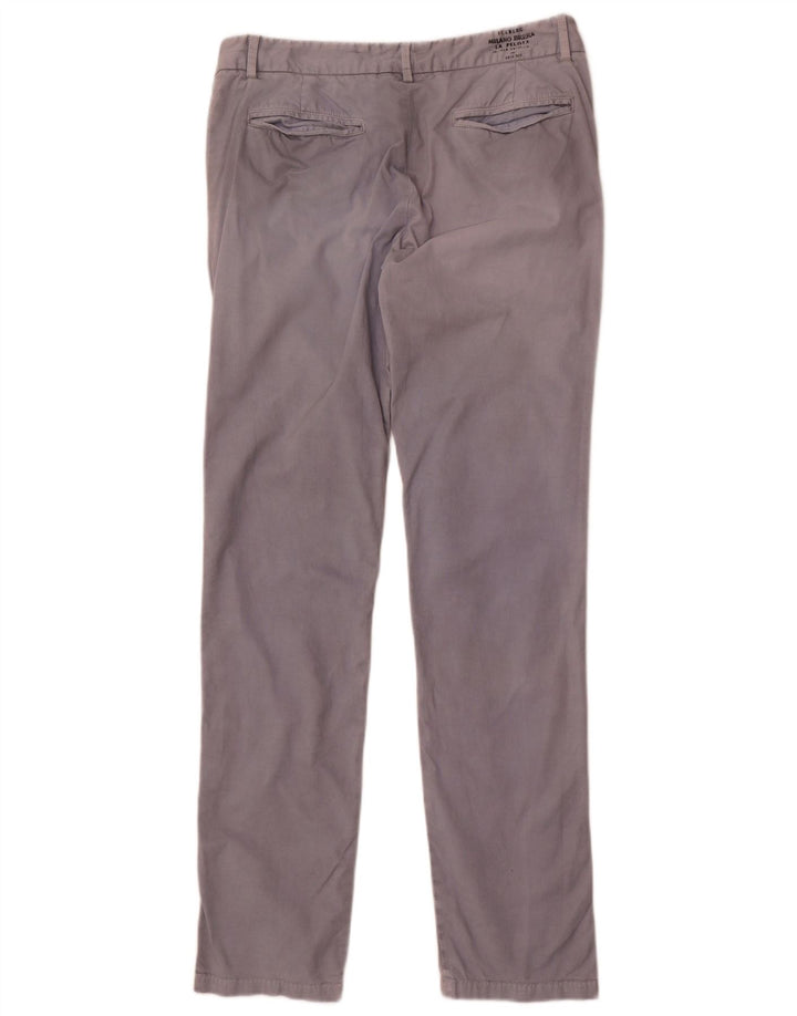 Pantaloni chino slim da uomo Iceberg IT 48 medio W32 L34 cotone grigio