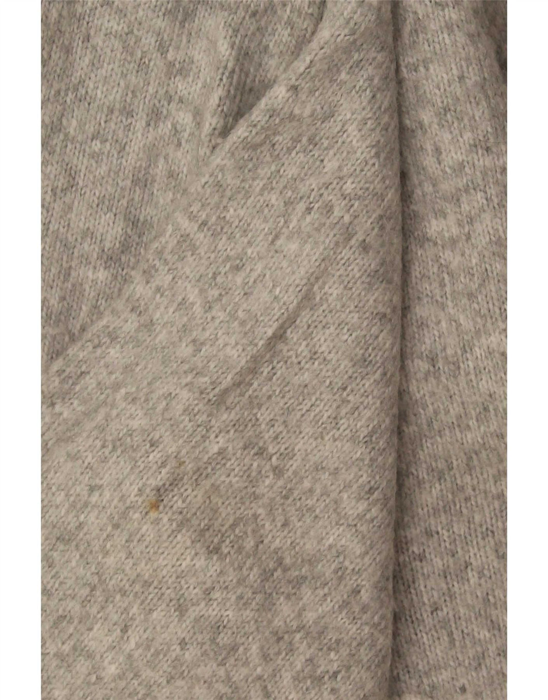 Maglione Zara da uomo con scollo a V piccolo in acrilico grigio