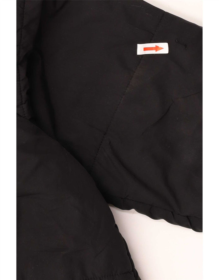 Giacca imbottita oversize con cappuccio da donna Marks & Spencer UK 14 grande nera