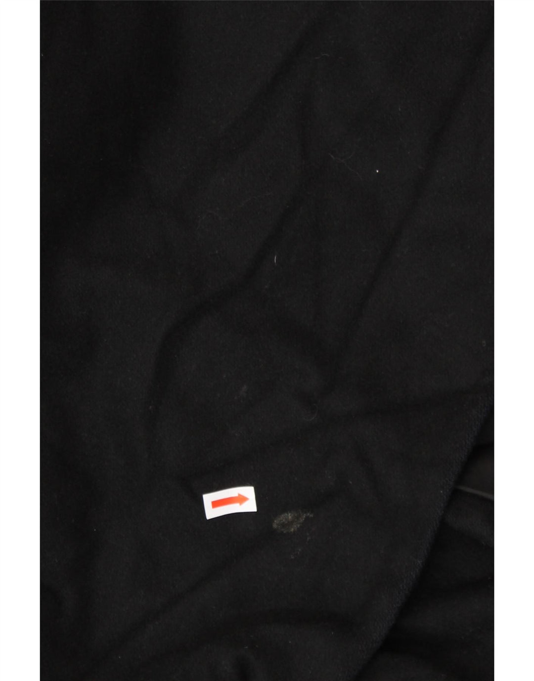 FRENCH CONNECTION Cappotto aperto oversize da donna UK 10 piccolo nero