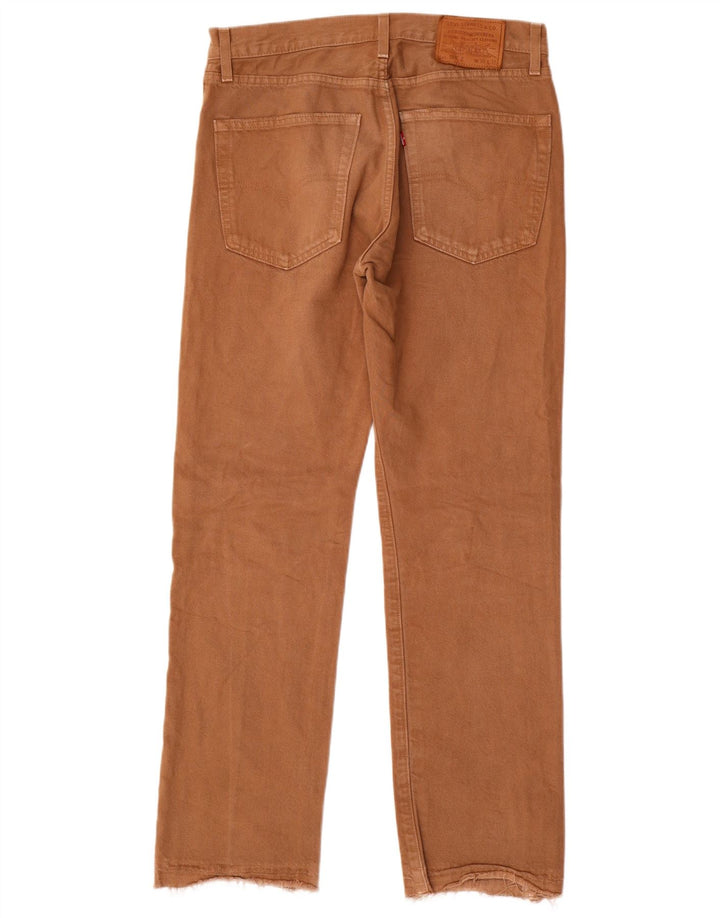 Levi's Uomo 551 Jeans dritti W30 L32 Cotone Marrone