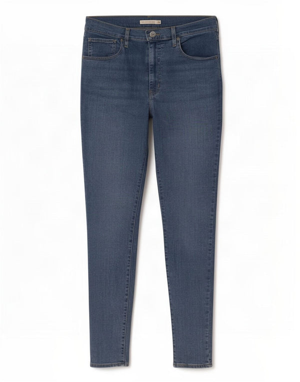 Jeans Levi's Mile High Super Skinny da donna W31 L30 in cotone blu