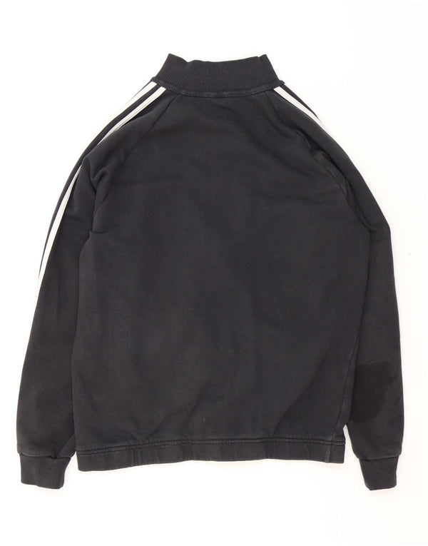 Giacca da tuta da uomo ADIDAS UK 42/44 Cotone color block medio nero
