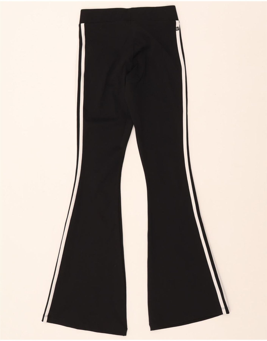 Leggings svasati da donna ADIDAS UK 6 XS poliestere nero