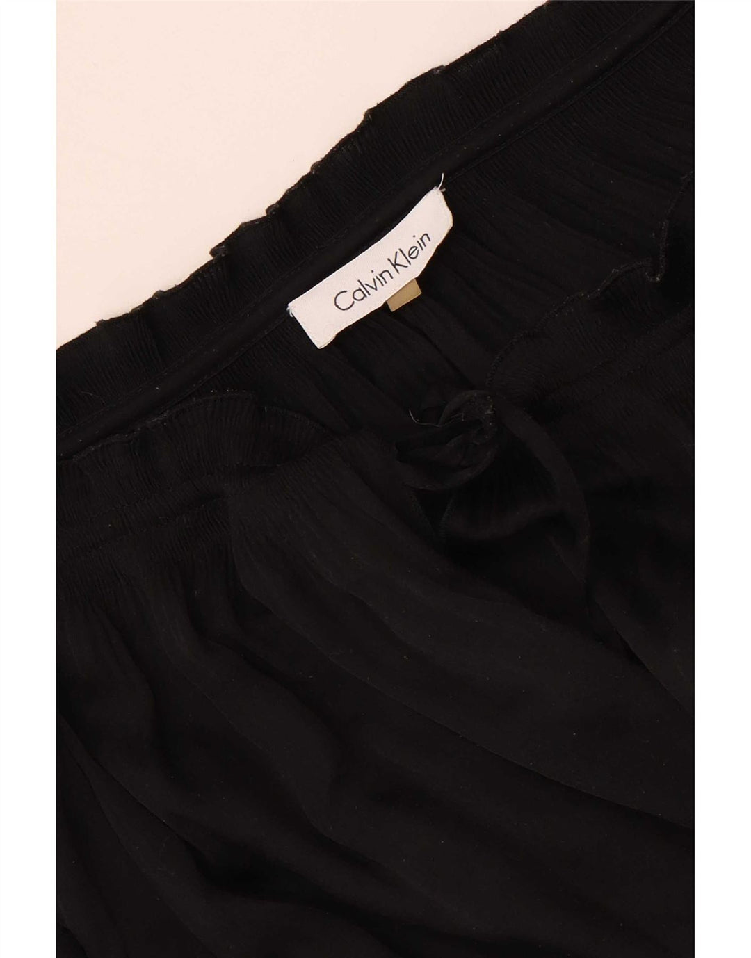 Top camicetta con spalle scoperte da donna Calvin Klein UK 18 XL Nero