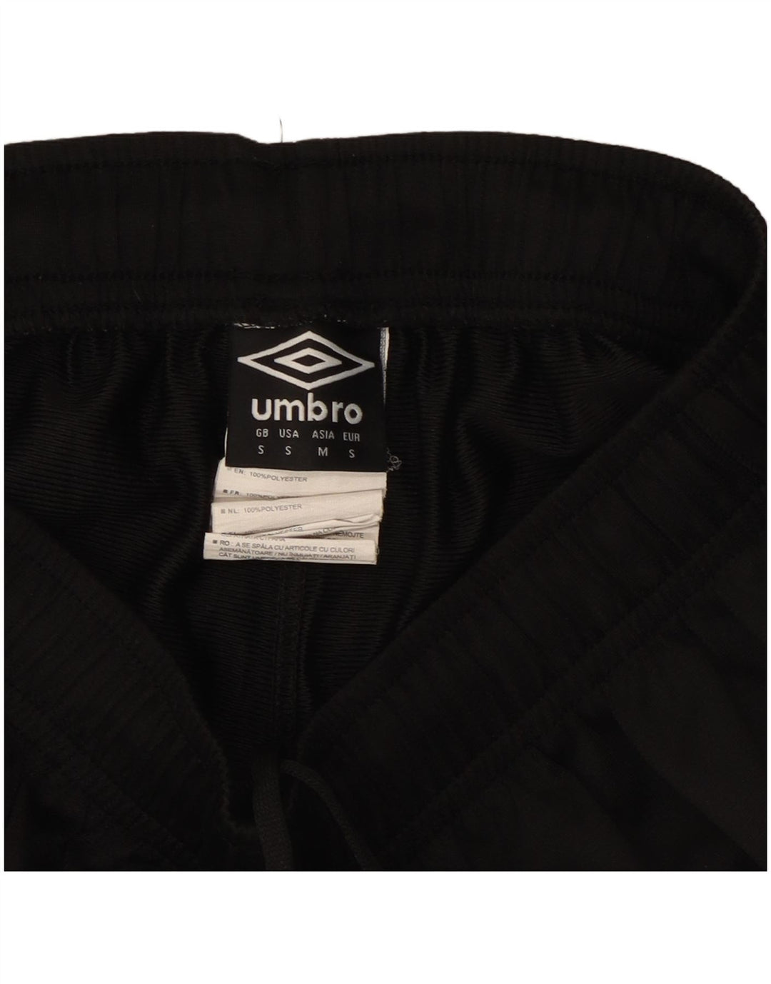 Pantaloncini sportivi da uomo UMBRO piccoli color nero
