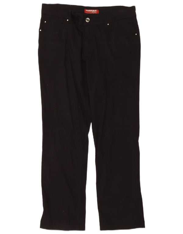 Pantaloni casual dritti da uomo Carrera W36 L33 neri