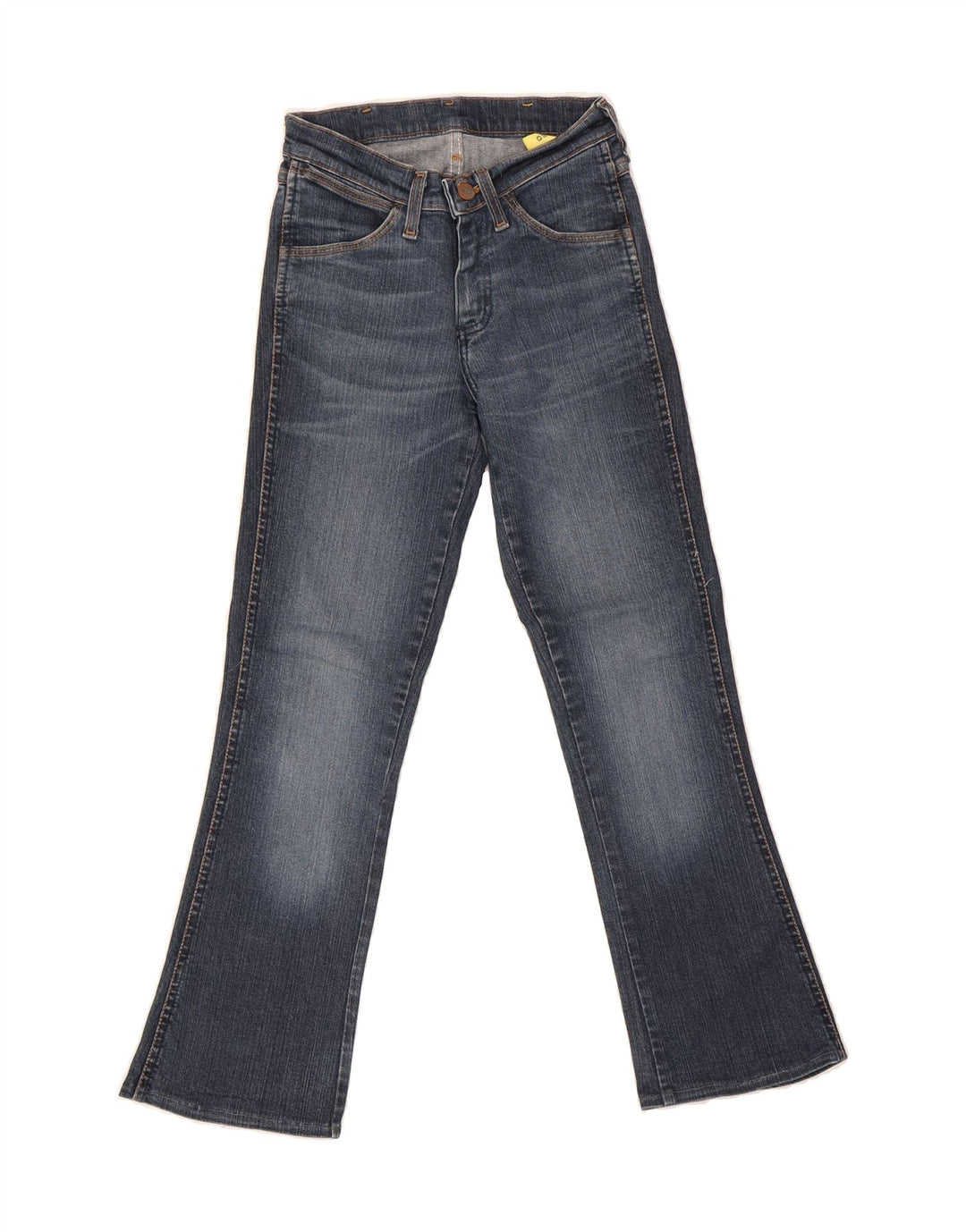 WRANGLER Womens Bootcut Jeans W26 L26 Blue Cotton Vintage Wrangler and Second-Hand Wrangler from Messina Hembry 