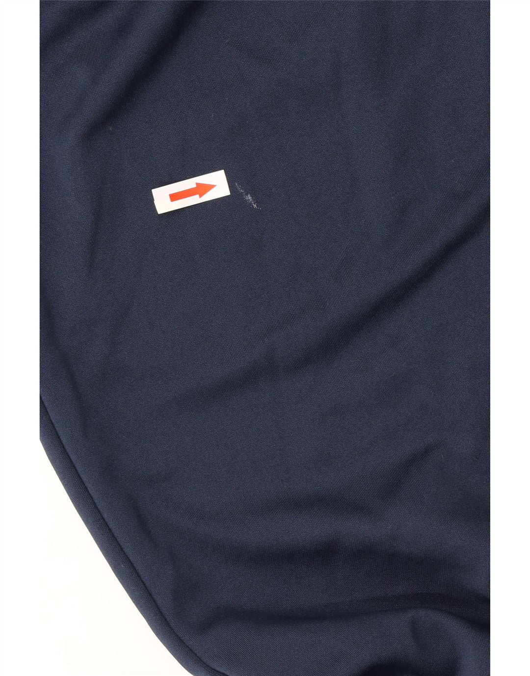 ELLESSE Pantaloni da tuta con grafica da donna UK 6 XS Poliestere blu navy