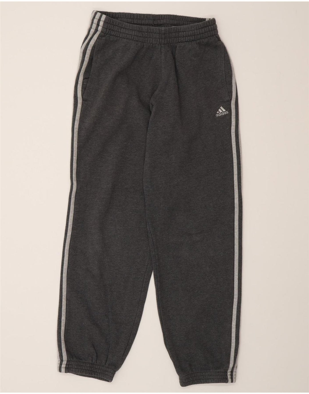 Pantaloni da tuta da uomo Adidas Joggers piccoli in cotone grigio