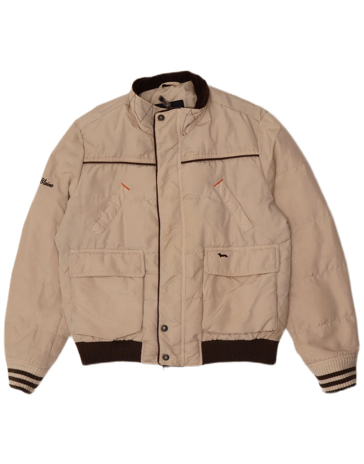 Giacca imbottita da uomo Harmont & Blaine UK 44 2XL Poliammide color block beige