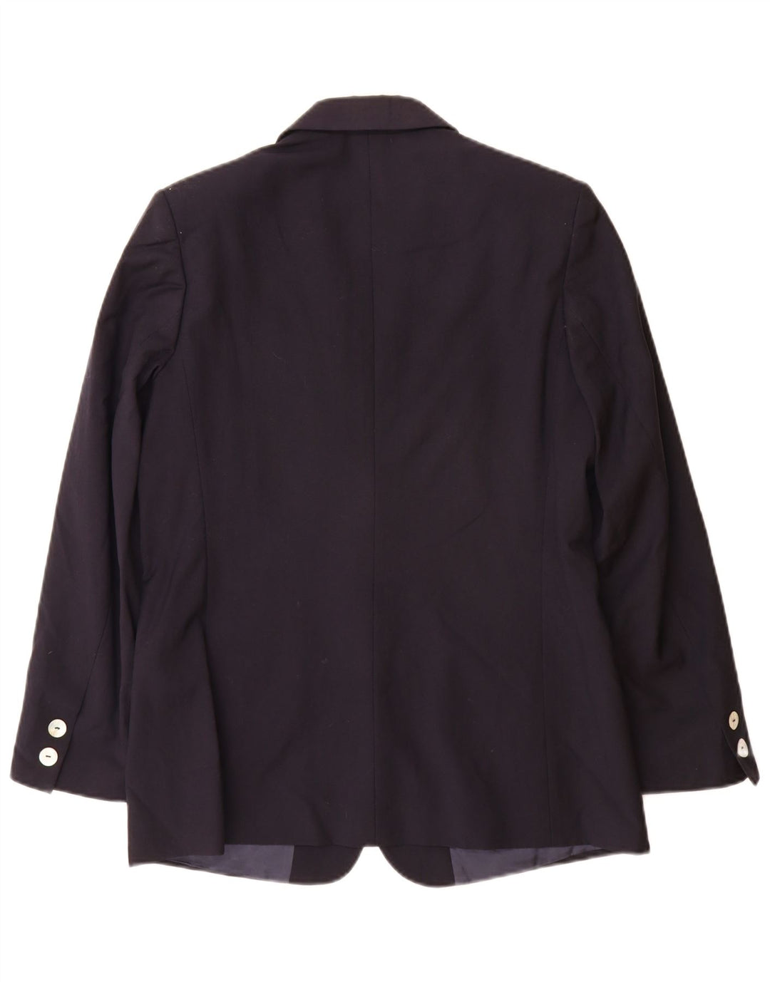 Seventy Giacca Blazer a 2 Bottoni da Donna IT 44 Media Blu Navy Lana Vergine