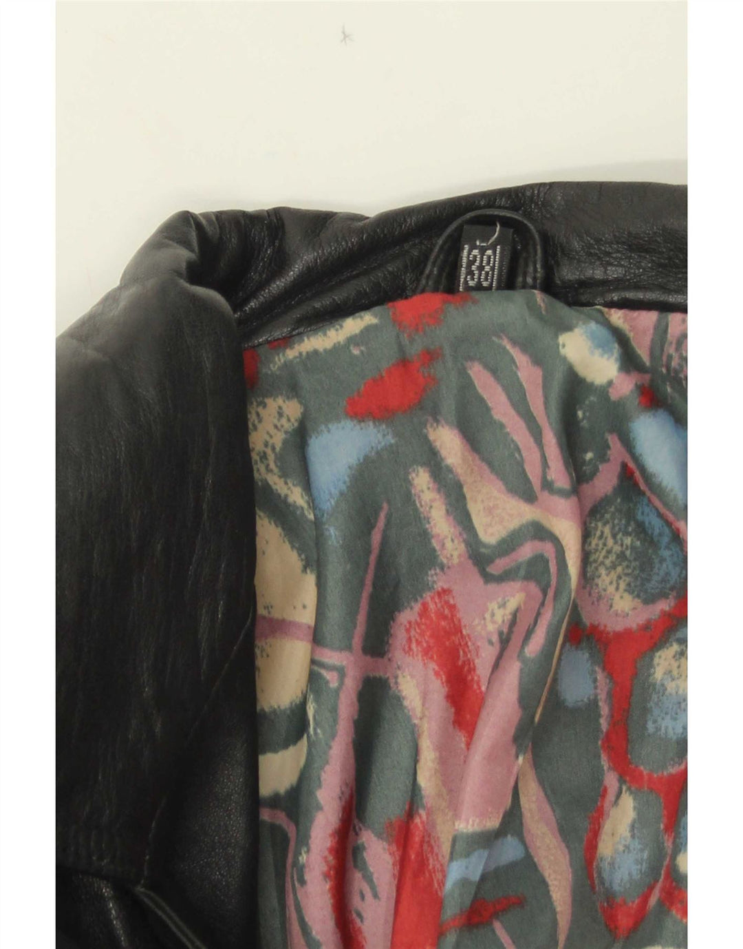 Giacca in pelle da motociclista da donna Yessica EU 38 Pelle nera media
