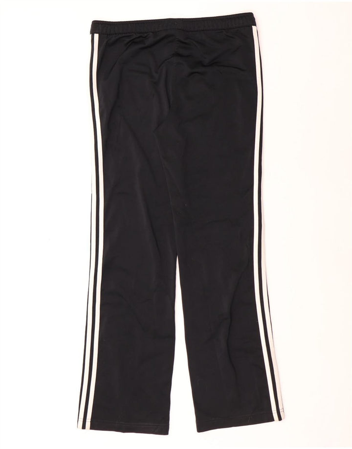 Pantaloni della tuta da donna Adidas UK 10 piccoli poliestere nero
