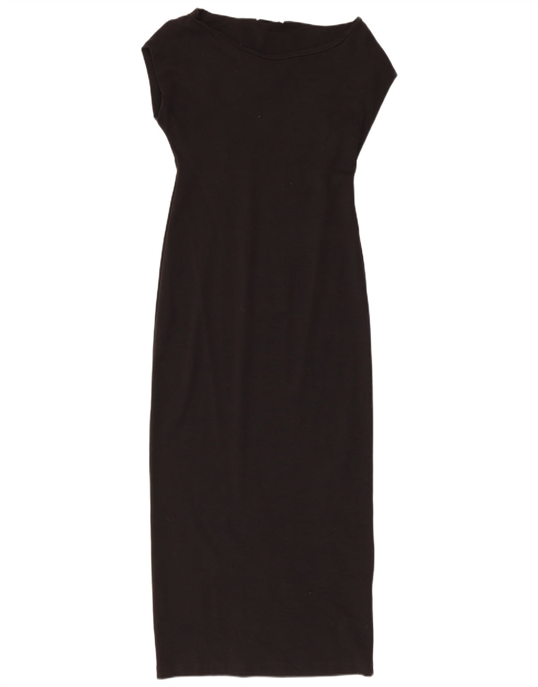 Vestito lungo da donna Zara UK 14 grande cotone nero