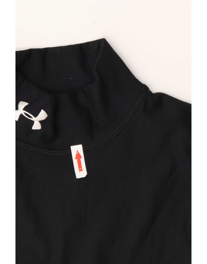 Under Armour Mens Cold Gear Top manica lunga piccolo nylon blu navy