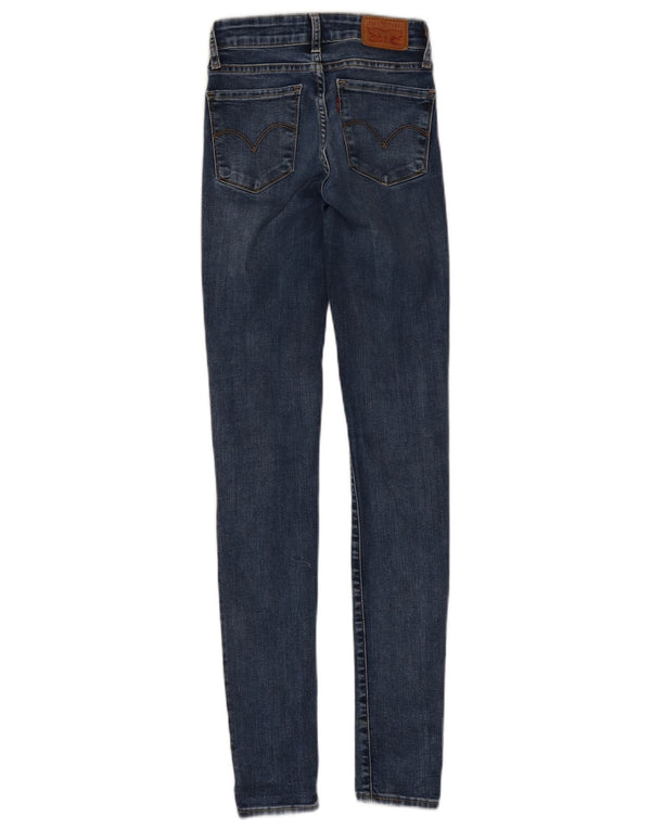 Jeans skinny Levi's 711 da donna W23 L32 cotone blu