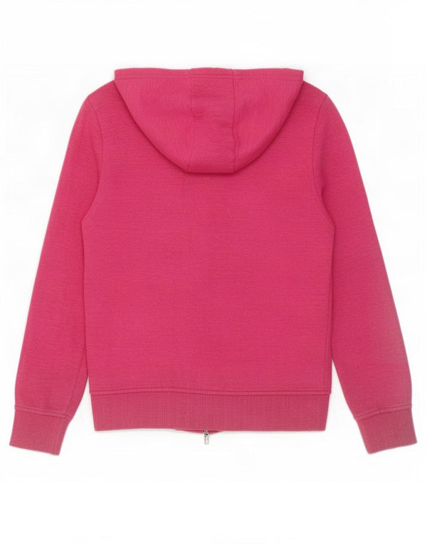 Felpa con cappuccio e zip grafica Hurley per ragazze 14-15 anni XL in cotone rosa