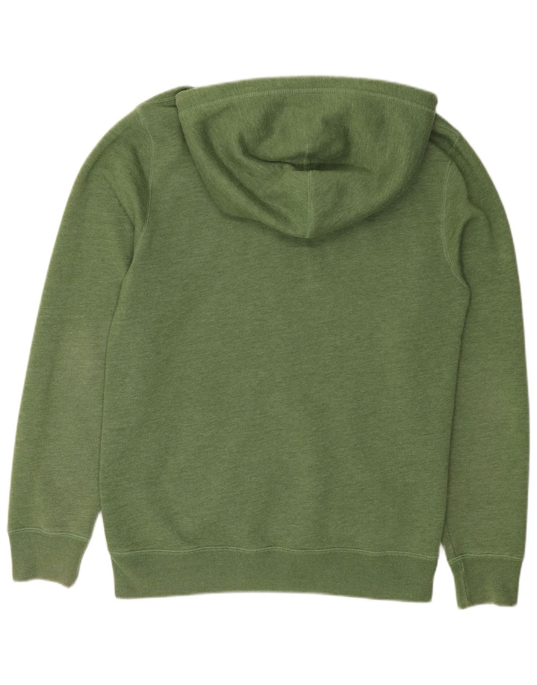 JACK WILLS Maglione con cappuccio e zip grafica da uomo grande in cotone verde