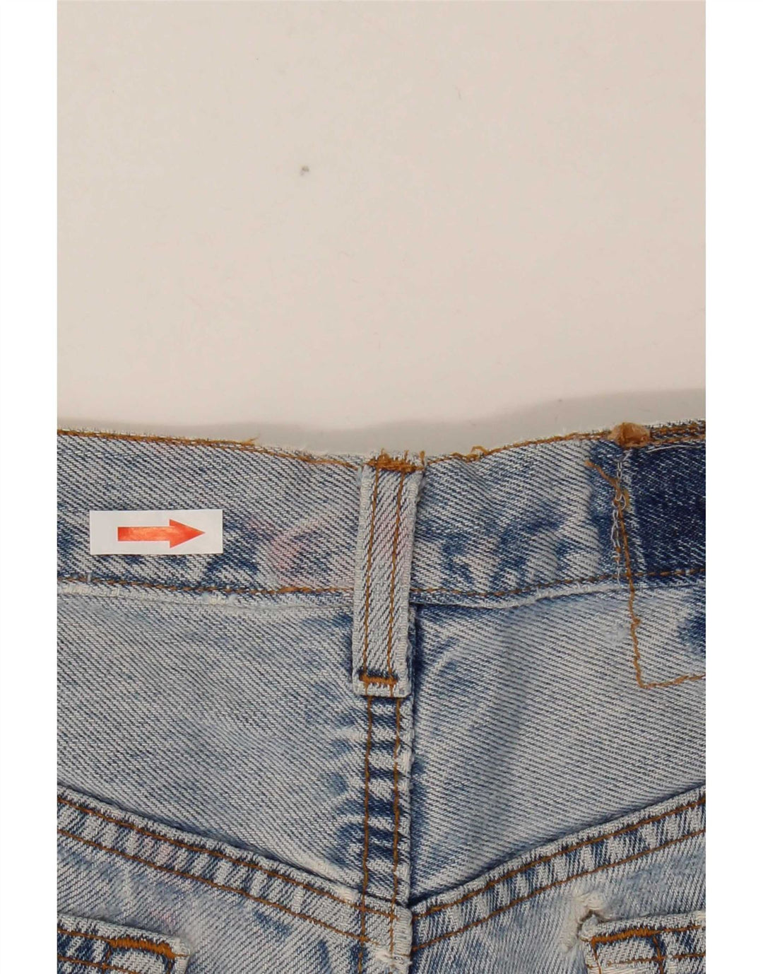 Pantaloncini di jeans da donna Levi's W28 Blu medio