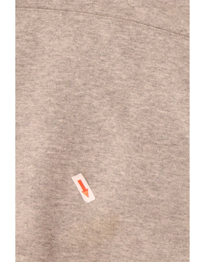 Felpa con cappuccio da uomo The North Face grande in cotone grigio
