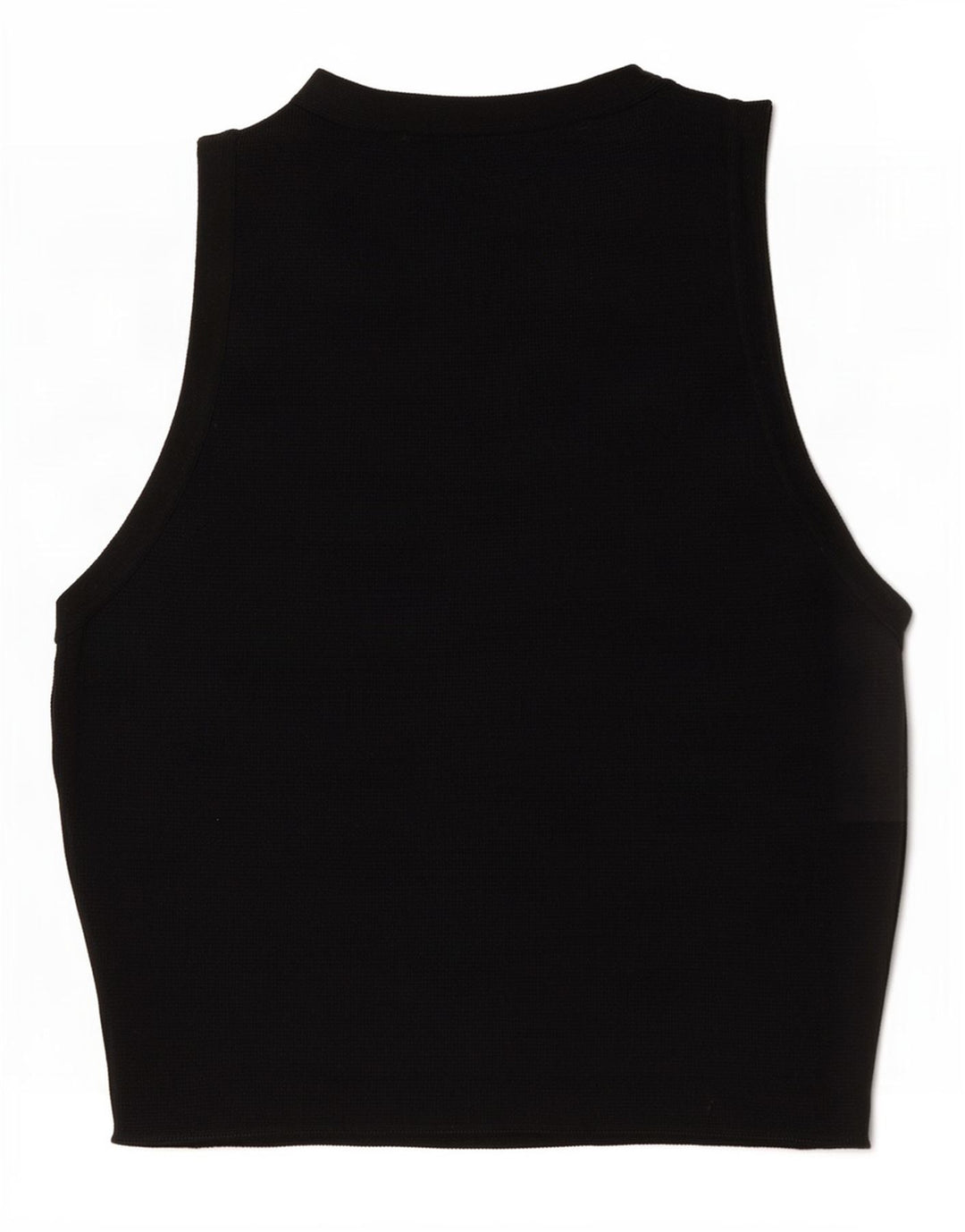 Canotta corta da donna Zara UK 12 media nera