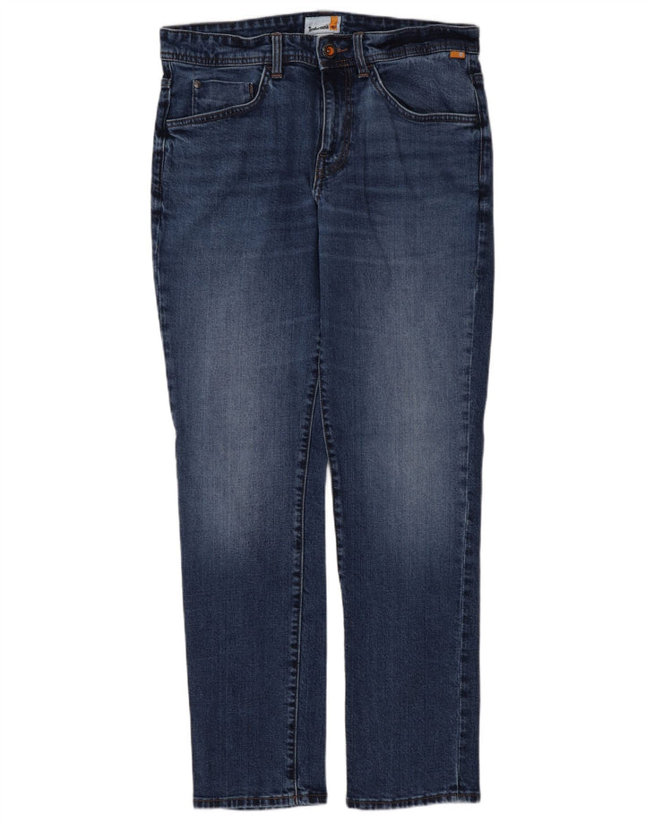 Jeans slim da uomo Timberland W32 L32 cotone blu