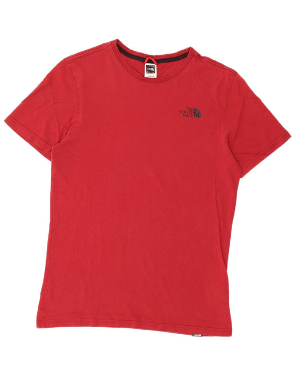 T-shirt grafica da uomo The North Face Top Small in cotone rosso
