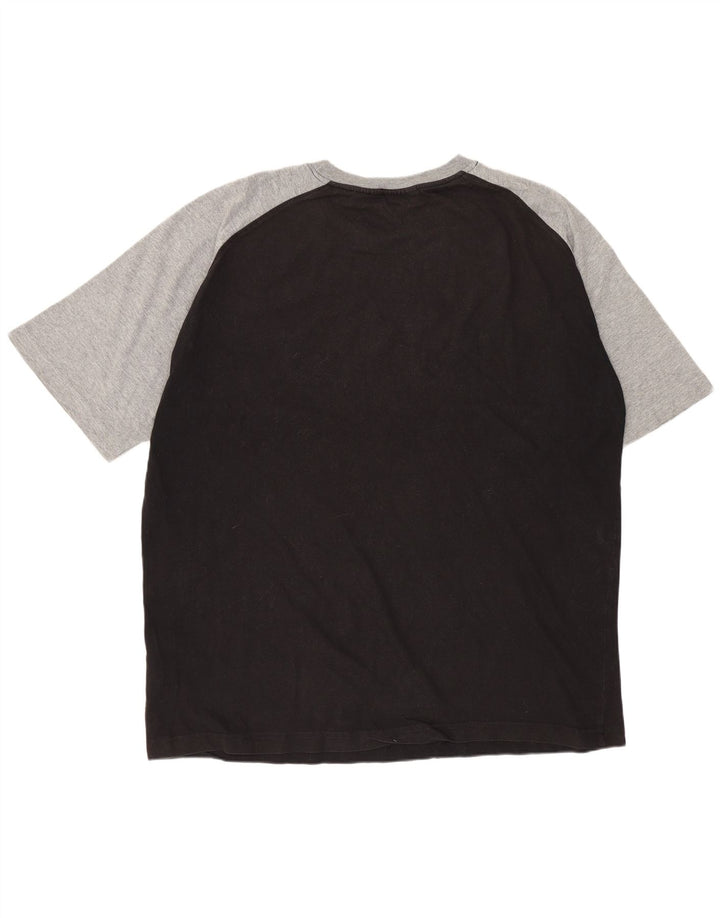 T-shirt grafica da uomo FILA Top XL Black Colourblock